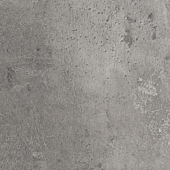 Rio Tisch 80x80 cm, Gestell: Aluminium anthrazit matt Strukturlack, Tischbeine oval, Tischplatte: fm-laminat spezial Zement