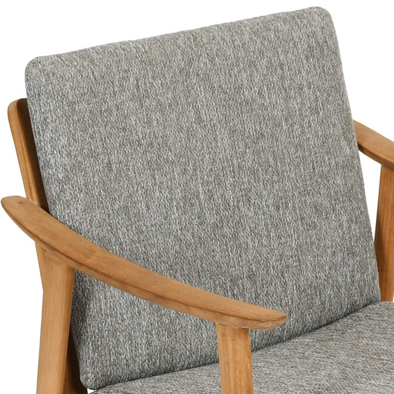 back cushion Keno armchair, fabric: Gobi