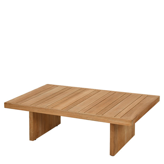 Bolero table 120x70 cm, frame: teak, tabletop: teak