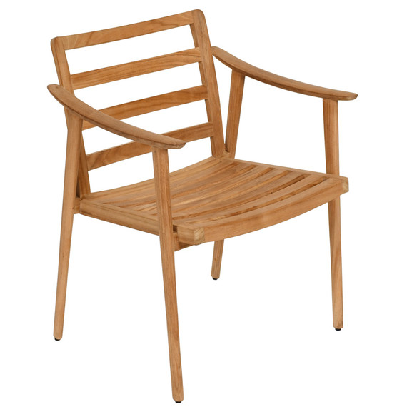 Keno armchair, frame: teak