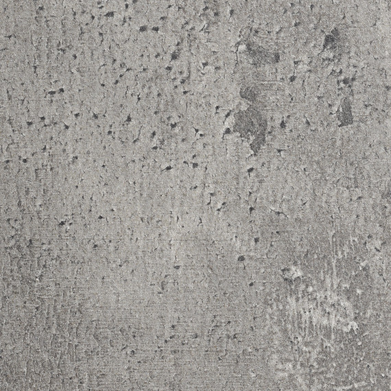 Claris pillar table round 150cm, frame: stainless steel dark bronze matt textured coating, tabletop: fm-laminat spezial cement