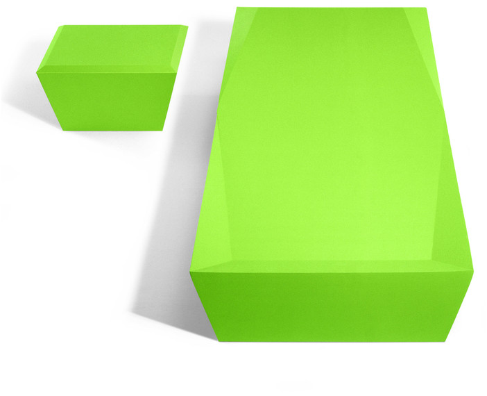 Kyoto sunbed, seating/reclyning surface: fm-foam soft green