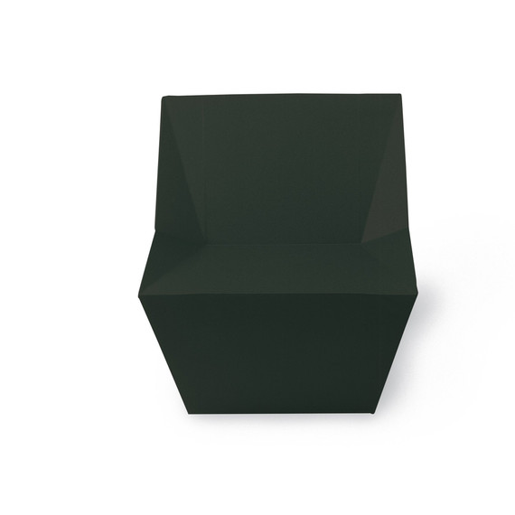 Kyoto lounge armchair, seating surface: fm-foam soft anthracite