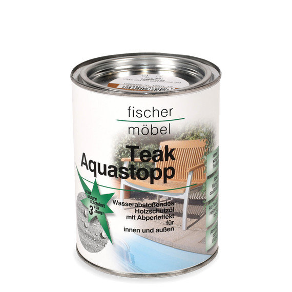 Teak Aquastopp, pearl-off effect, uv-protection, 1 liter