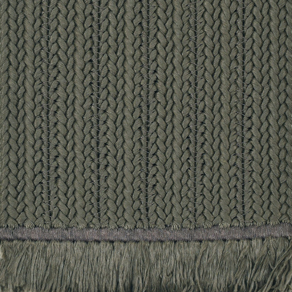 Outdoor rug Umrbia 200x300 cm, made of UV and weather-resistant outdoor fibers with fringe, colour: marrone