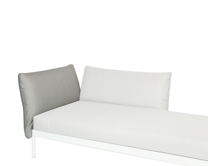 Kairos siderest/backrest short upholstery for seating element 200x67cm, 150x67cm and 67x67cm