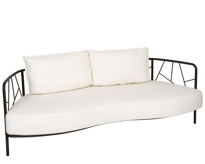 Aura sofa stainless steel