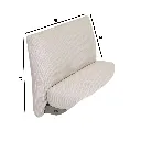 kairos lehnenteil gepolstert schmal maße.webp