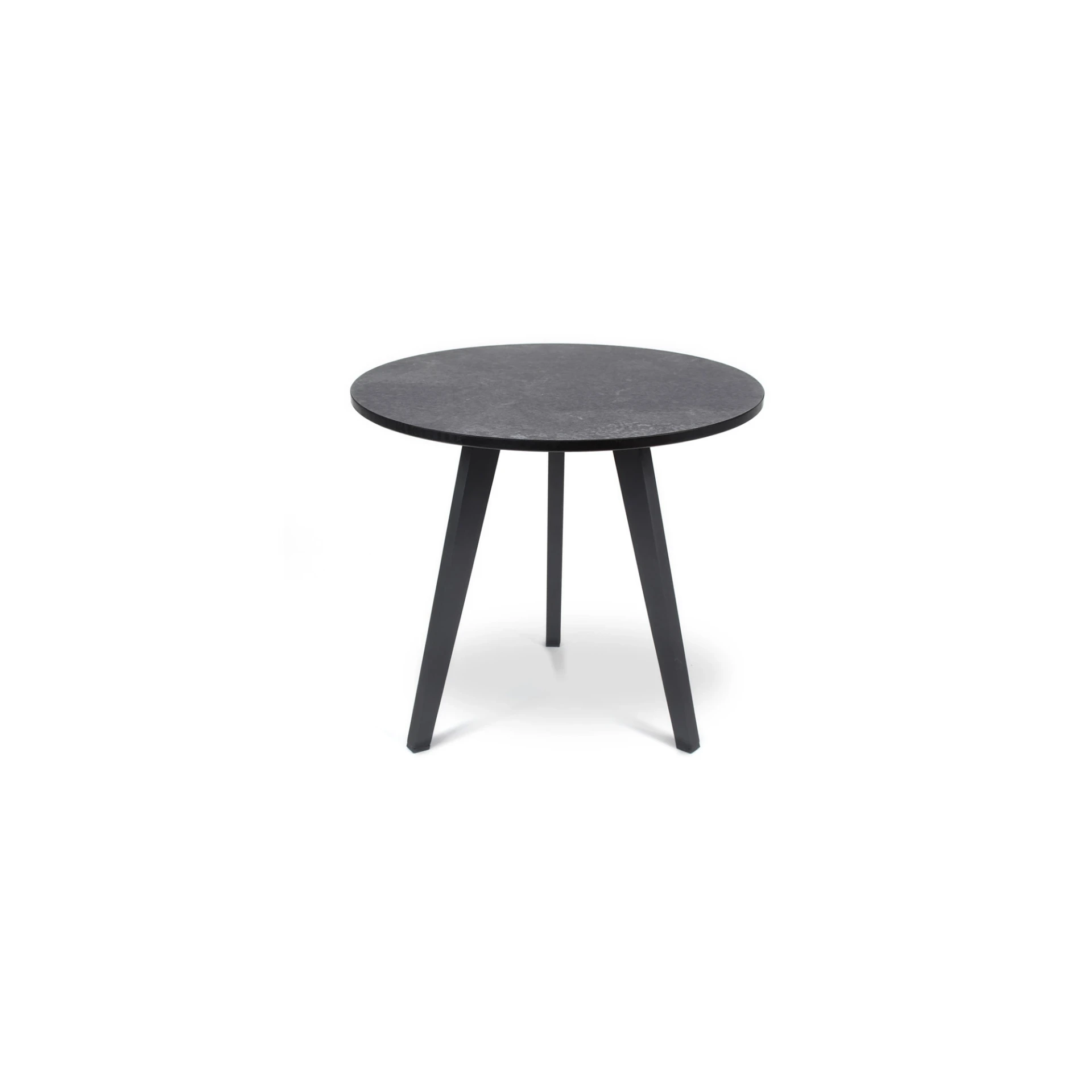 [3376AS-79] Atlantic side table (Aluminium textured coating, anthracite matt, Table height 40 cm)