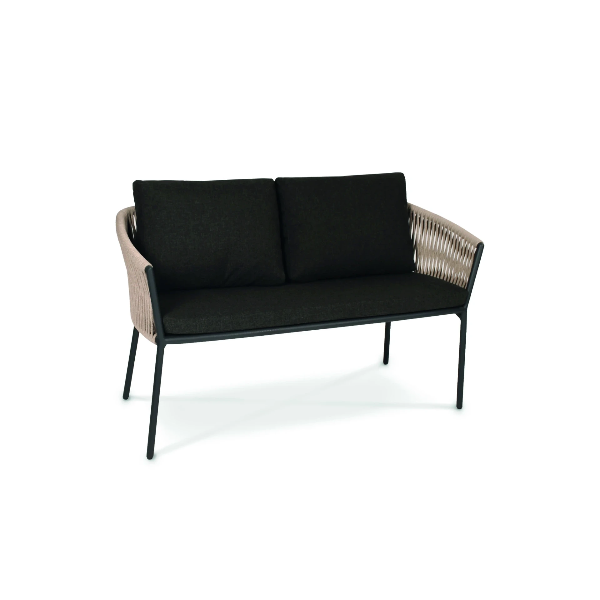 [262-10014W/A] Cosmo 2-Seater bench cushion (Natte Nature weatherproof 10014W Kat A)