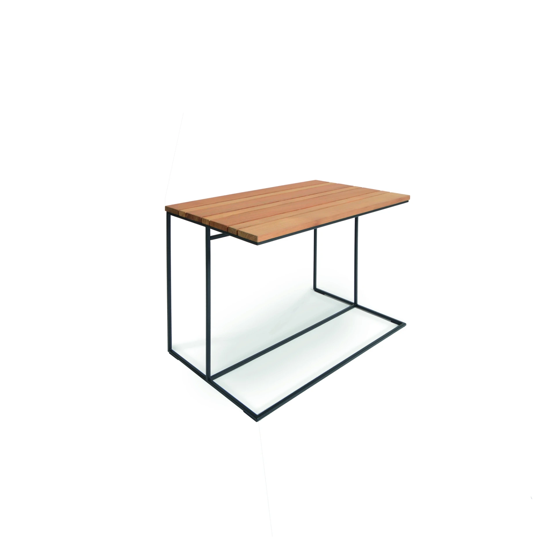 [2869AS-10] Flora Anstelltisch (67x41, Teaklattung)