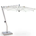 Woodline Freiarmschirm Sunset Flex rund 325 cm