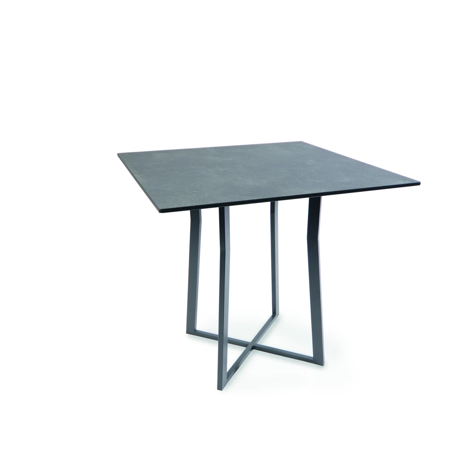 [2475AS-19Q70] Suite Bistrotisch (70x70 cm, fm-ceramtop Lava nero 6mm)