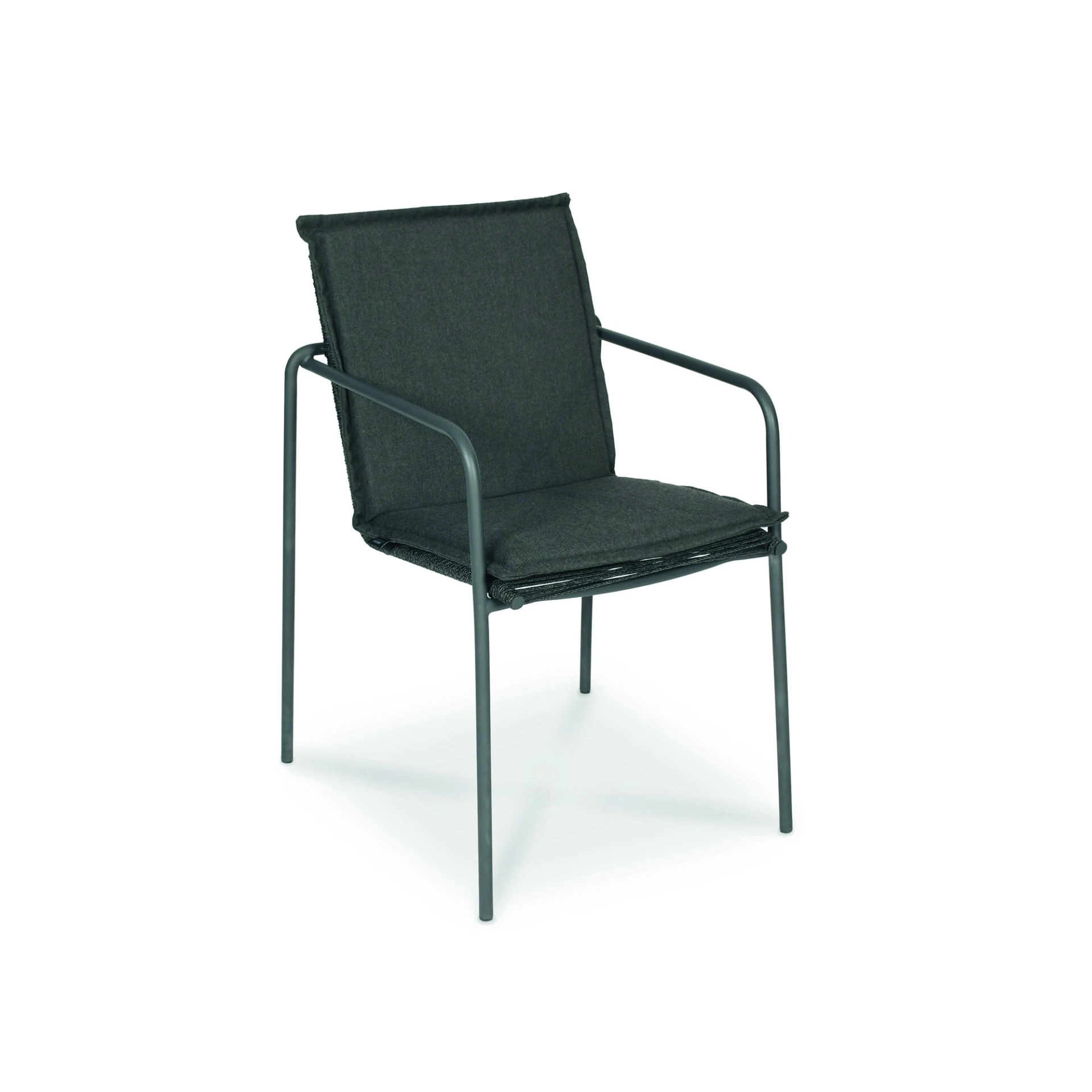 [173-10014W/A] Taku armchair cushion (Natte Nature weatherproof 10014W Kat A)