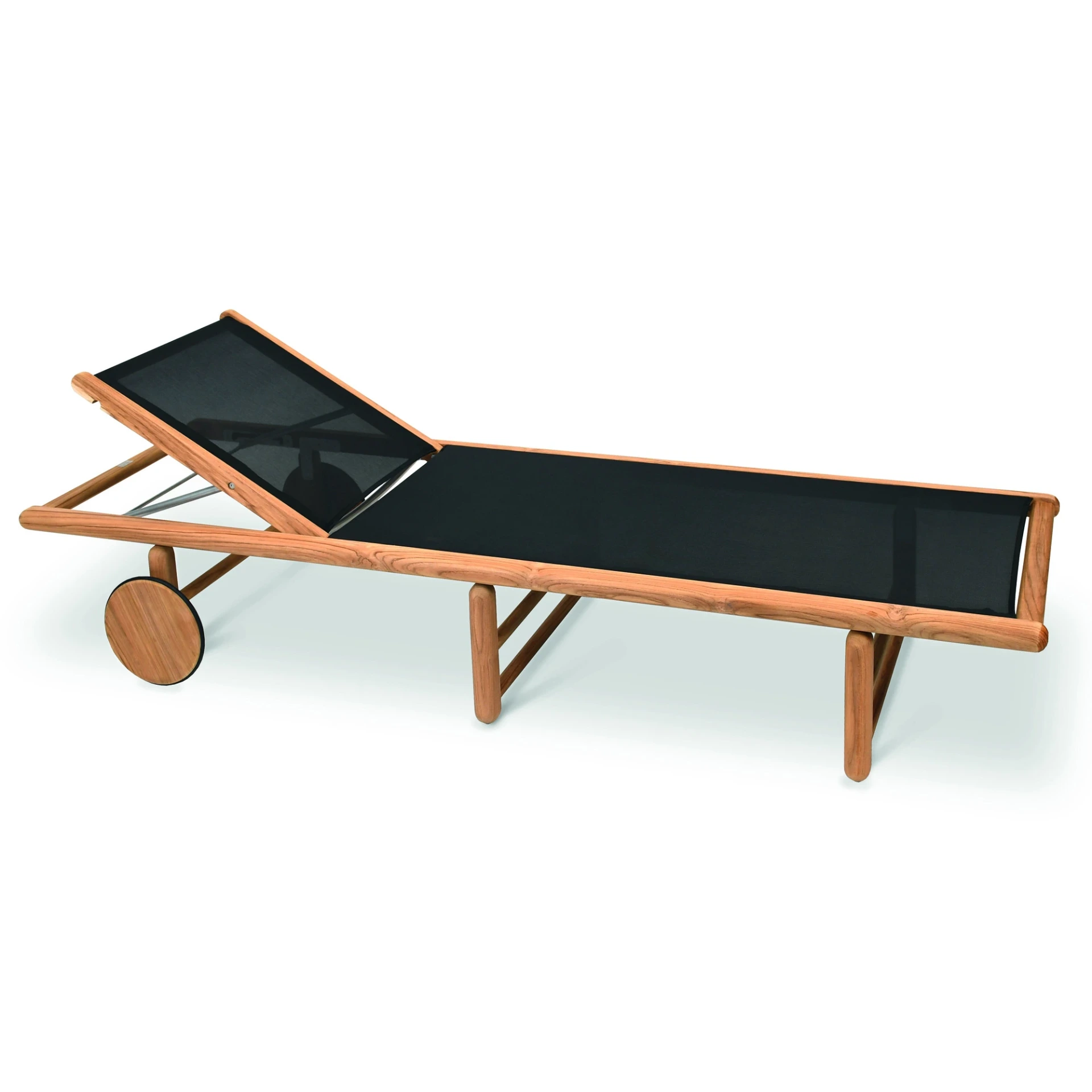 [327-10N] Tennis Liege (Gewebe Tennis schwarz, Mittelfuß)