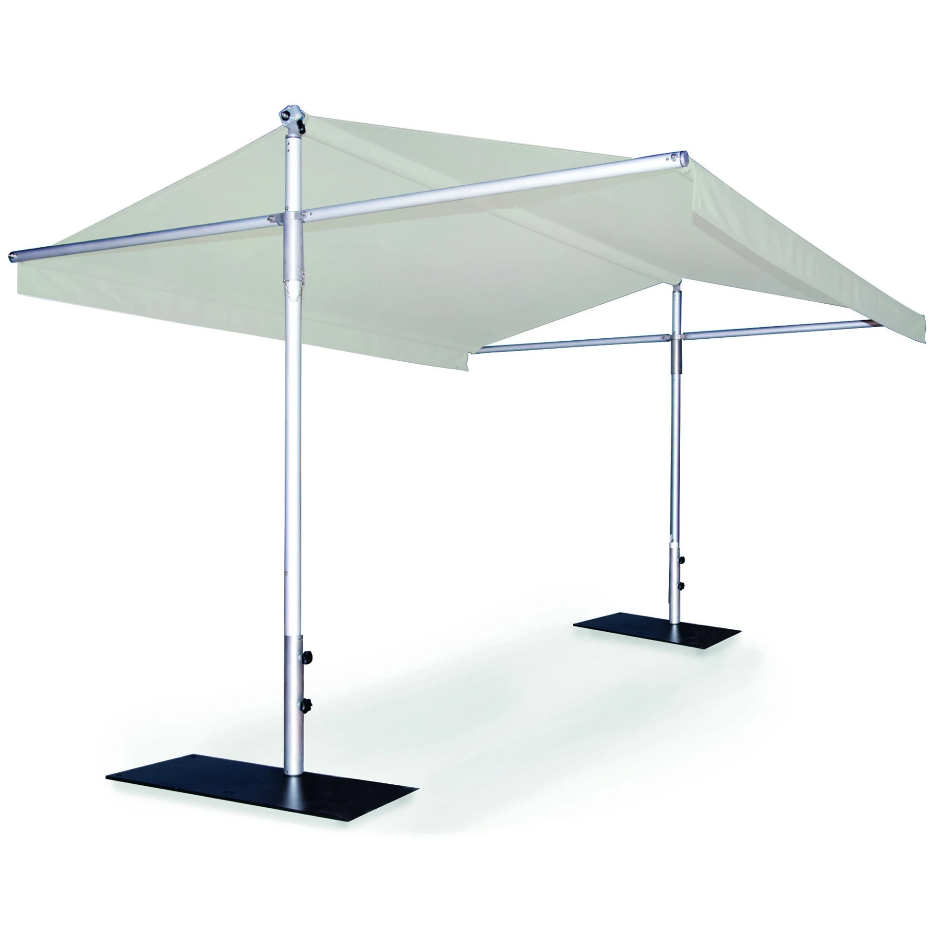 [482-60] Woodline Piuma Sonnendach 300x400cm (Aluminium und Edelstahl)