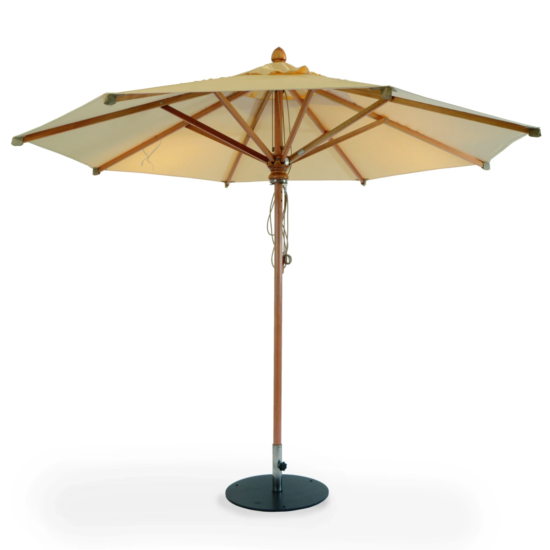 [430-10] Woodline parasols (Fabric white, ⌀300)