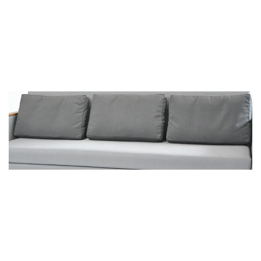 [238-21] Rio Lounge 3-Sitzer Sofa Rückenkissen (3 Stück) (Gewebe anthrazit)