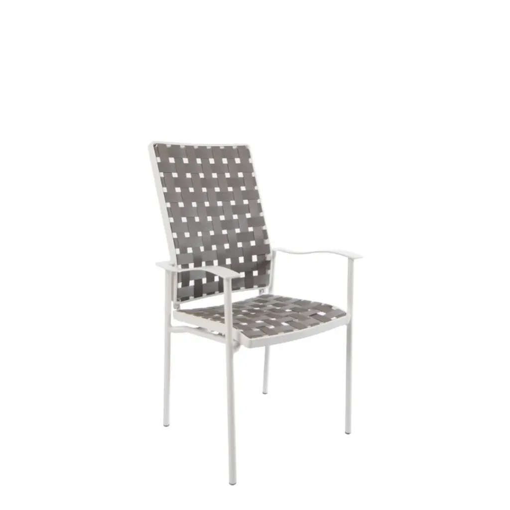 [1550-44] Nizza Hochlehner (Aluminium pulverbeschichtet creme-weiß, sierra)